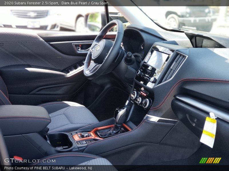 Dashboard of 2020 Forester 2.5i Sport