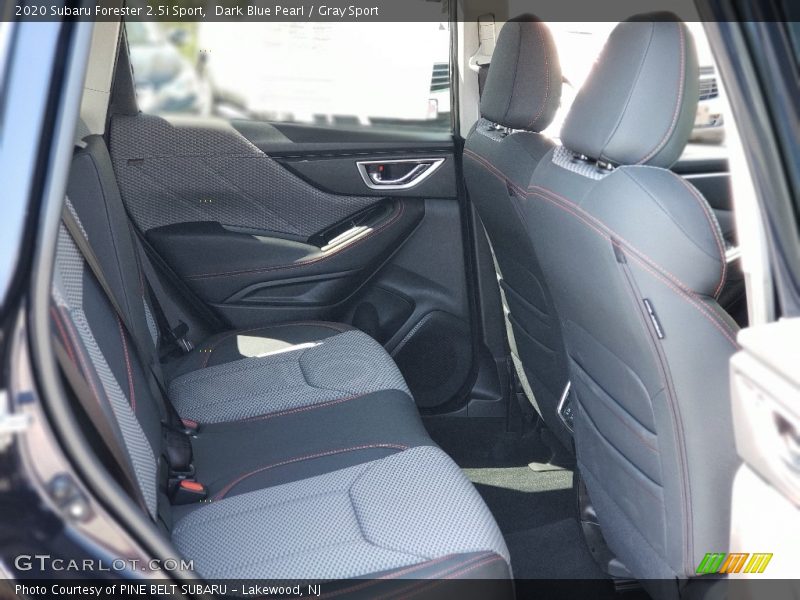 Rear Seat of 2020 Forester 2.5i Sport