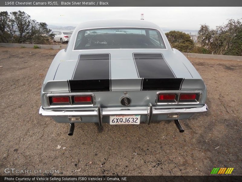 Blade Silver Metallic / Black 1968 Chevrolet Camaro RS/SS
