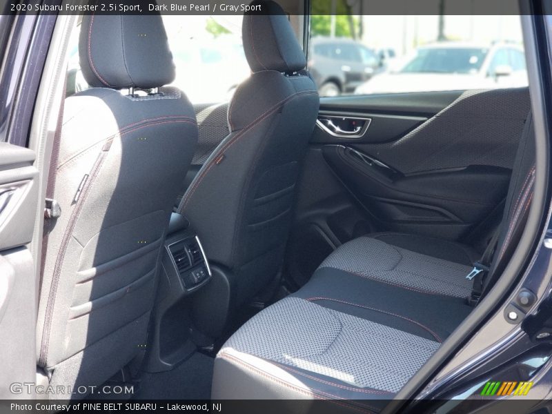 Rear Seat of 2020 Forester 2.5i Sport