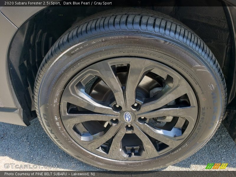 Dark Blue Pearl / Gray Sport 2020 Subaru Forester 2.5i Sport