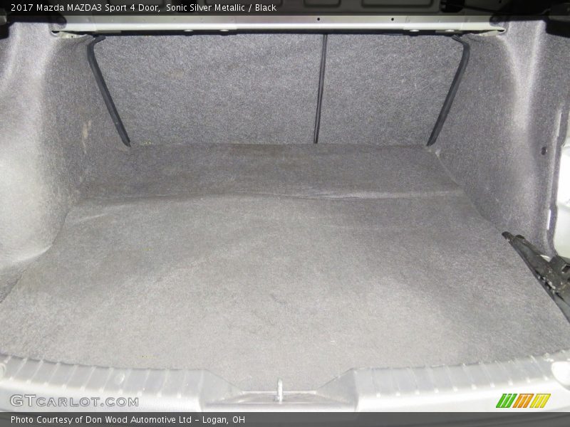 Sonic Silver Metallic / Black 2017 Mazda MAZDA3 Sport 4 Door