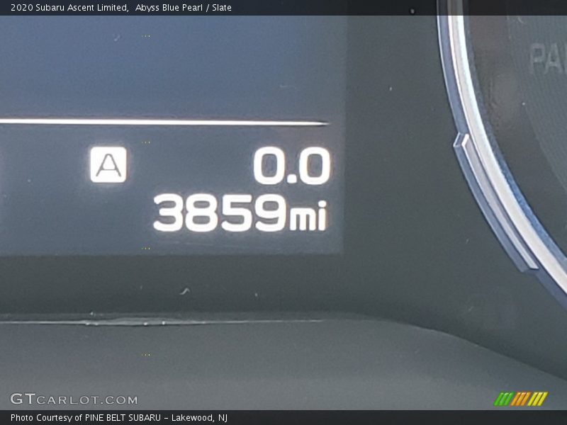 Abyss Blue Pearl / Slate 2020 Subaru Ascent Limited