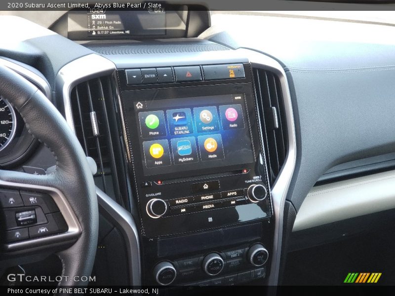 Abyss Blue Pearl / Slate 2020 Subaru Ascent Limited