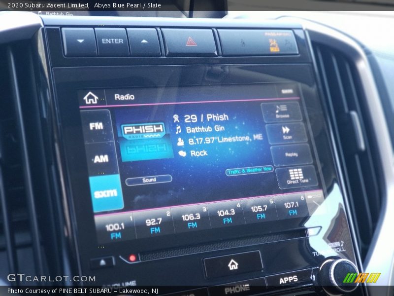 Abyss Blue Pearl / Slate 2020 Subaru Ascent Limited