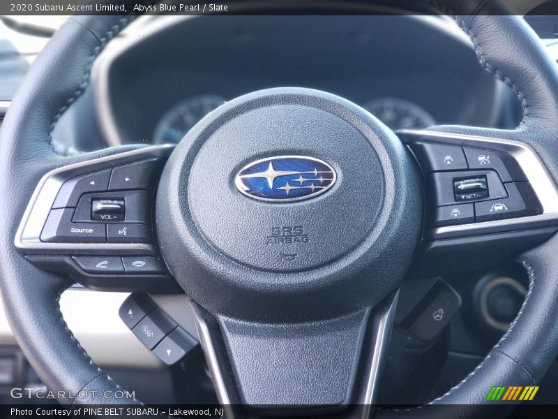 Abyss Blue Pearl / Slate 2020 Subaru Ascent Limited
