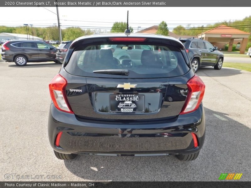 Mosaic Black Metallic / Jet Black/Dark Anderson Silver Metallic 2020 Chevrolet Spark LT