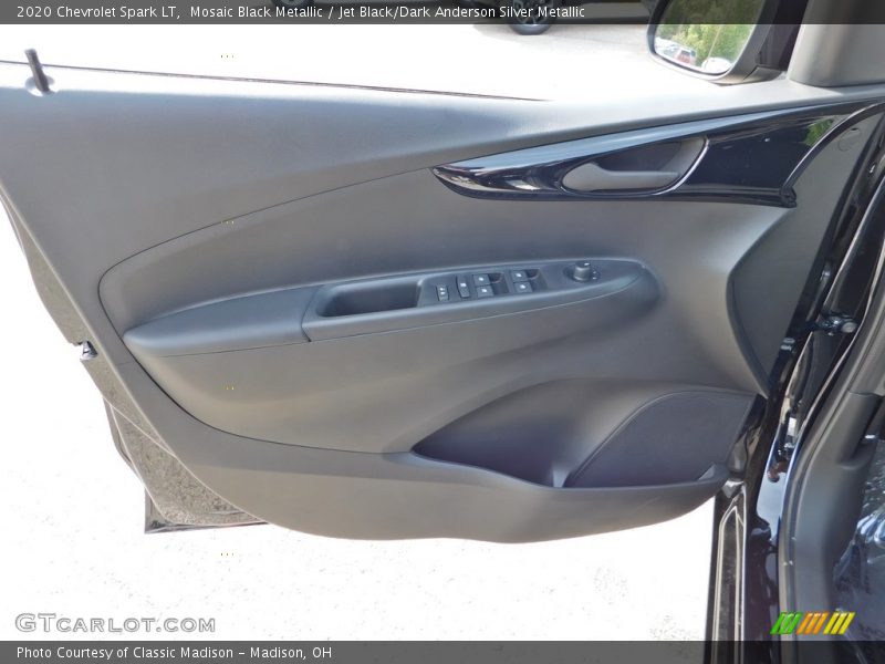 Mosaic Black Metallic / Jet Black/Dark Anderson Silver Metallic 2020 Chevrolet Spark LT
