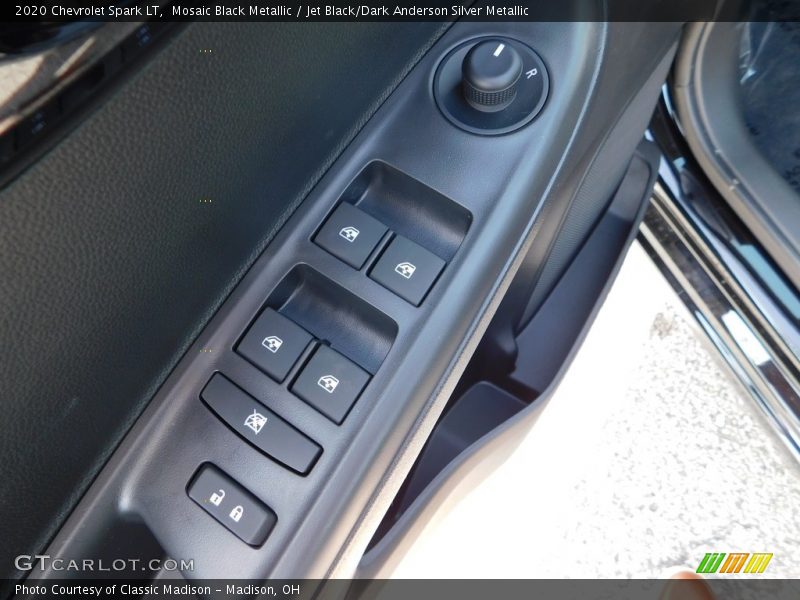 Mosaic Black Metallic / Jet Black/Dark Anderson Silver Metallic 2020 Chevrolet Spark LT