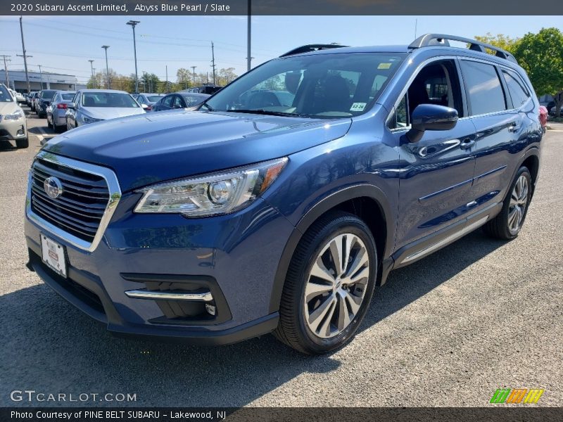 Abyss Blue Pearl / Slate 2020 Subaru Ascent Limited