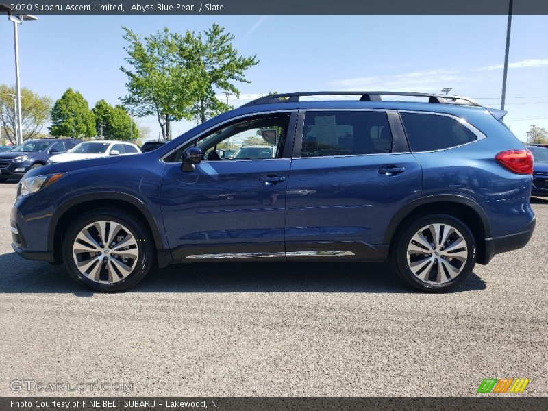 Abyss Blue Pearl / Slate 2020 Subaru Ascent Limited