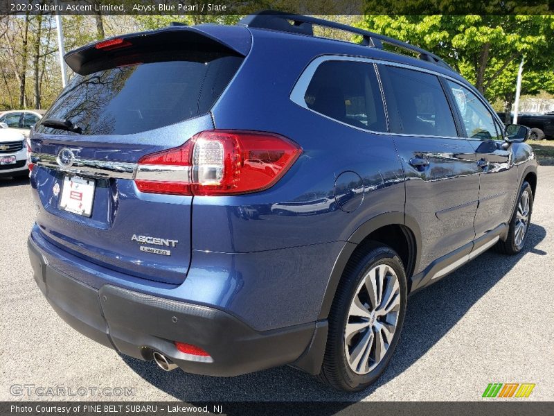 Abyss Blue Pearl / Slate 2020 Subaru Ascent Limited