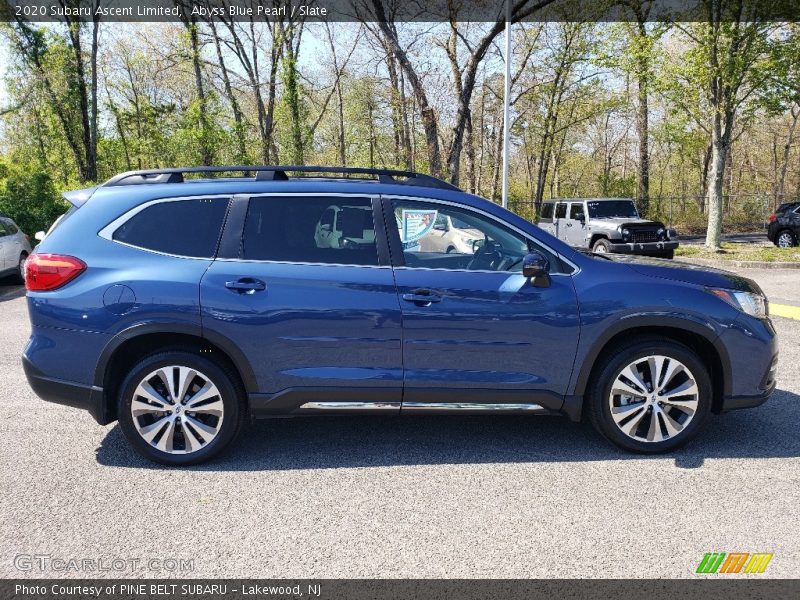 Abyss Blue Pearl / Slate 2020 Subaru Ascent Limited
