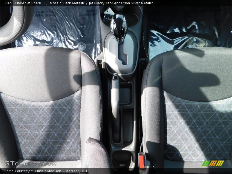 Mosaic Black Metallic / Jet Black/Dark Anderson Silver Metallic 2020 Chevrolet Spark LT