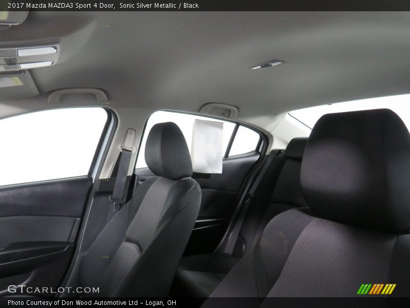 Sonic Silver Metallic / Black 2017 Mazda MAZDA3 Sport 4 Door