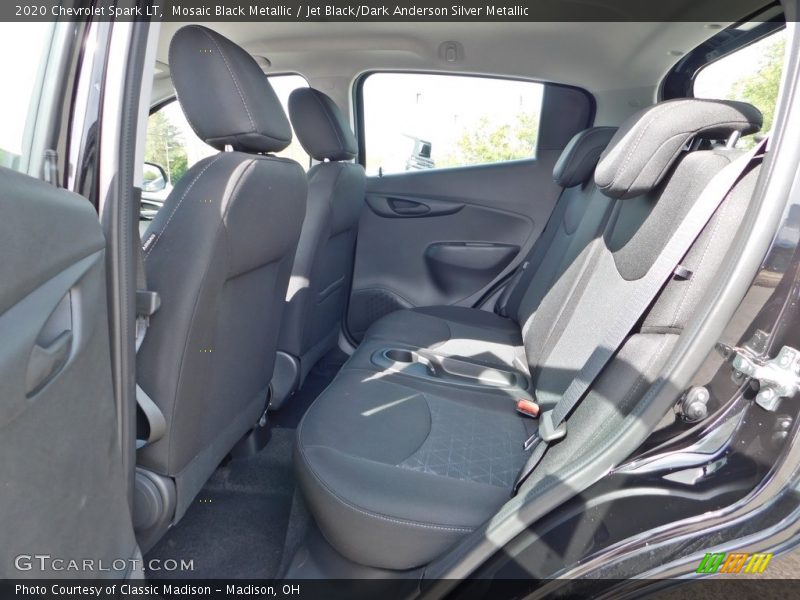 Mosaic Black Metallic / Jet Black/Dark Anderson Silver Metallic 2020 Chevrolet Spark LT