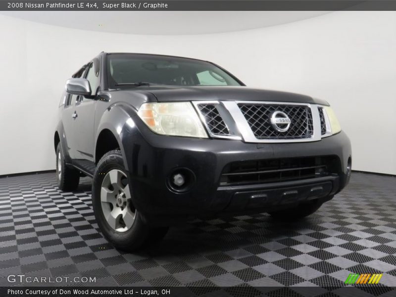 Super Black / Graphite 2008 Nissan Pathfinder LE 4x4