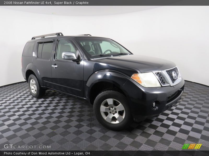 Super Black / Graphite 2008 Nissan Pathfinder LE 4x4