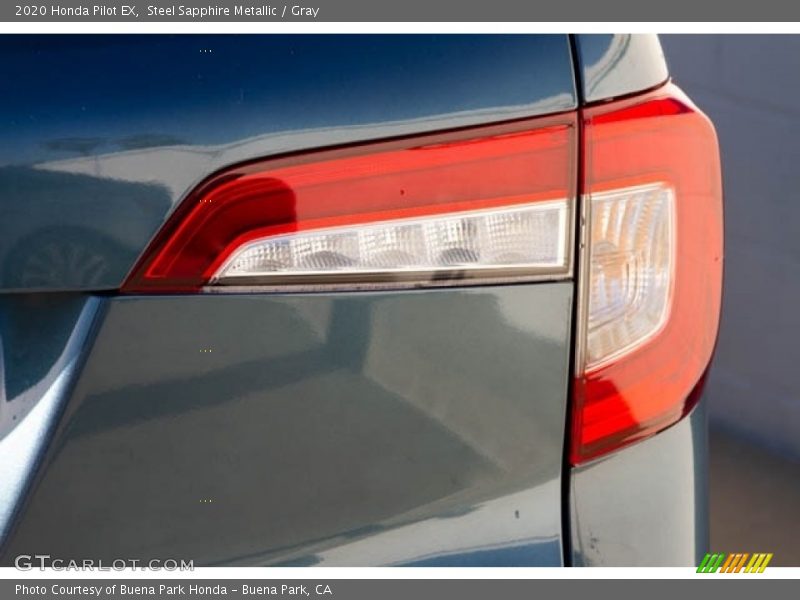 Steel Sapphire Metallic / Gray 2020 Honda Pilot EX