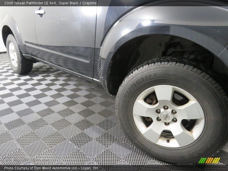 Super Black / Graphite 2008 Nissan Pathfinder LE 4x4