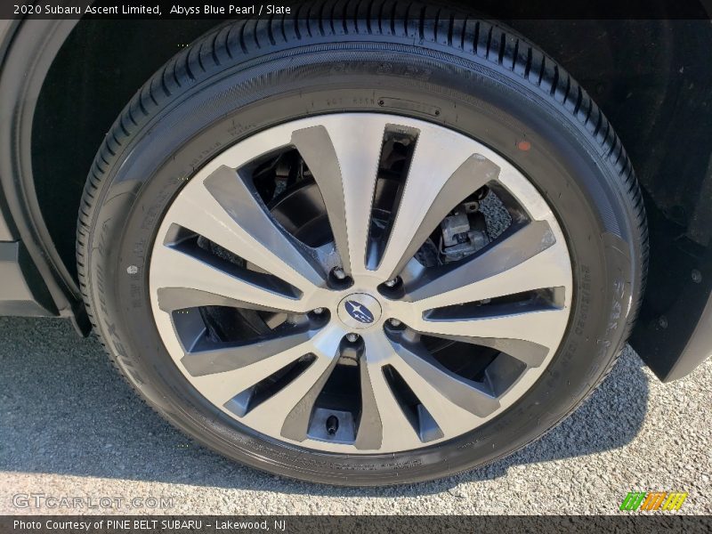 Abyss Blue Pearl / Slate 2020 Subaru Ascent Limited
