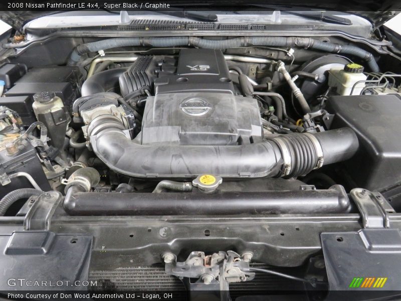 Super Black / Graphite 2008 Nissan Pathfinder LE 4x4