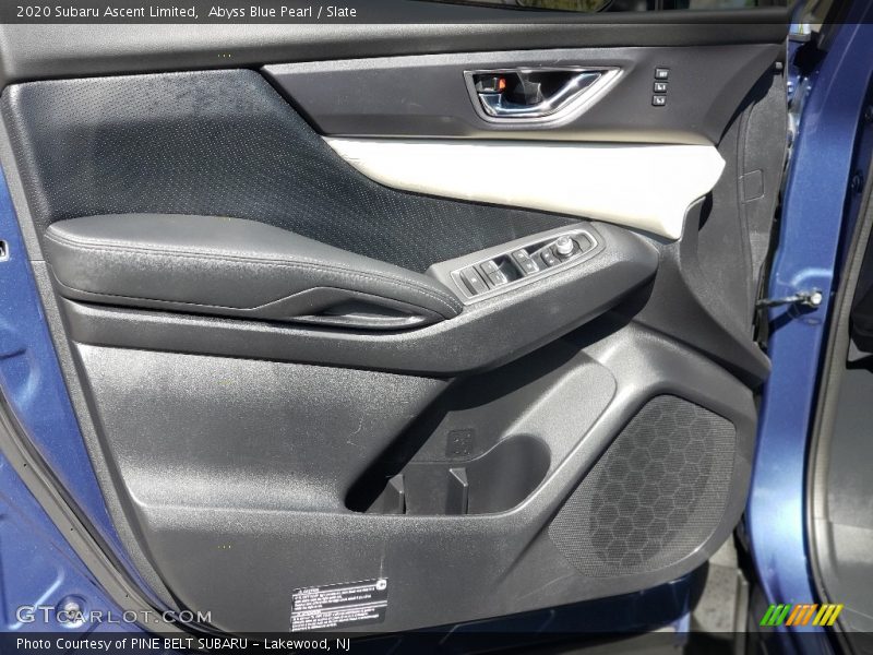 Abyss Blue Pearl / Slate 2020 Subaru Ascent Limited
