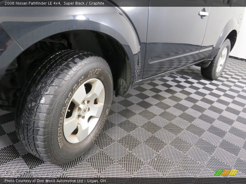 Super Black / Graphite 2008 Nissan Pathfinder LE 4x4