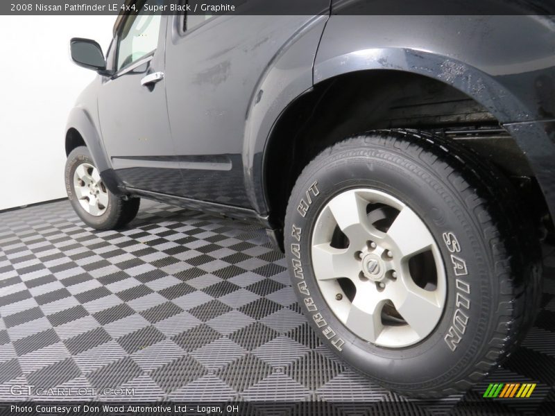 Super Black / Graphite 2008 Nissan Pathfinder LE 4x4