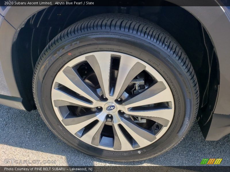 Abyss Blue Pearl / Slate 2020 Subaru Ascent Limited