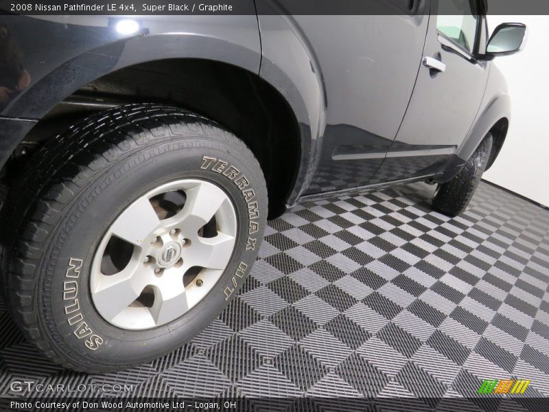 Super Black / Graphite 2008 Nissan Pathfinder LE 4x4