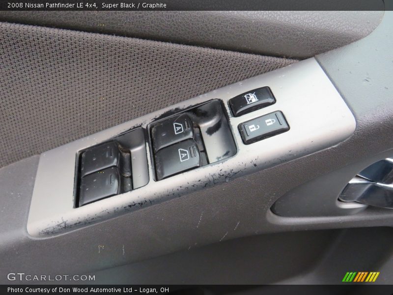 Super Black / Graphite 2008 Nissan Pathfinder LE 4x4