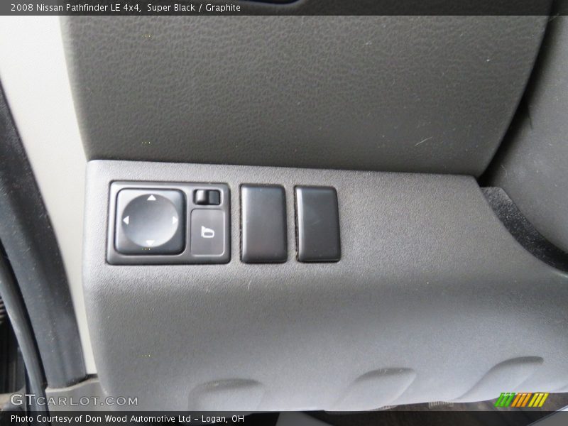 Super Black / Graphite 2008 Nissan Pathfinder LE 4x4