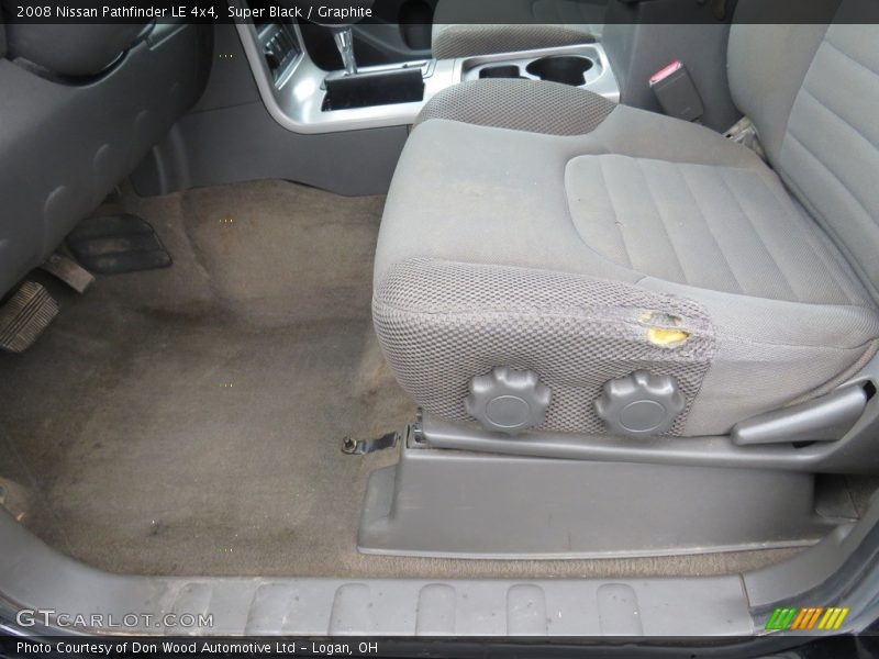 Super Black / Graphite 2008 Nissan Pathfinder LE 4x4