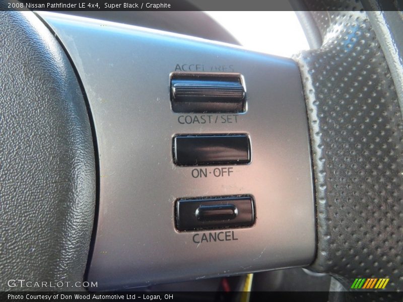 Super Black / Graphite 2008 Nissan Pathfinder LE 4x4