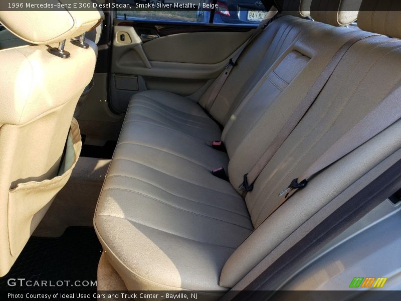 Rear Seat of 1996 E 300 Diesel Sedan