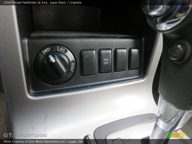 Super Black / Graphite 2008 Nissan Pathfinder LE 4x4