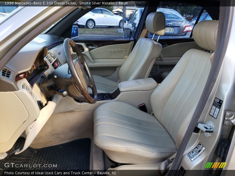 Front Seat of 1996 E 300 Diesel Sedan