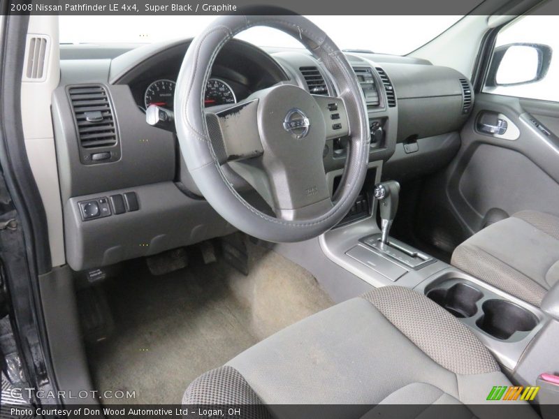 Super Black / Graphite 2008 Nissan Pathfinder LE 4x4