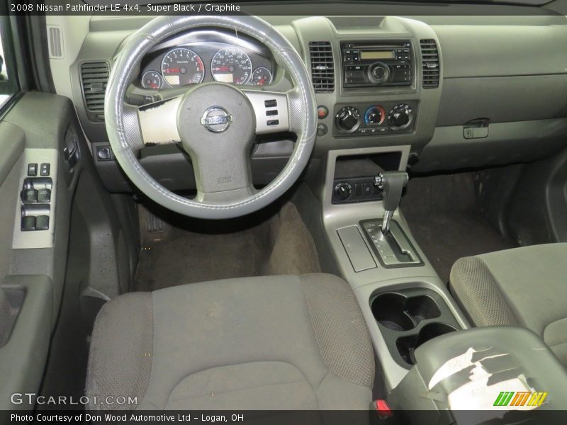 Super Black / Graphite 2008 Nissan Pathfinder LE 4x4