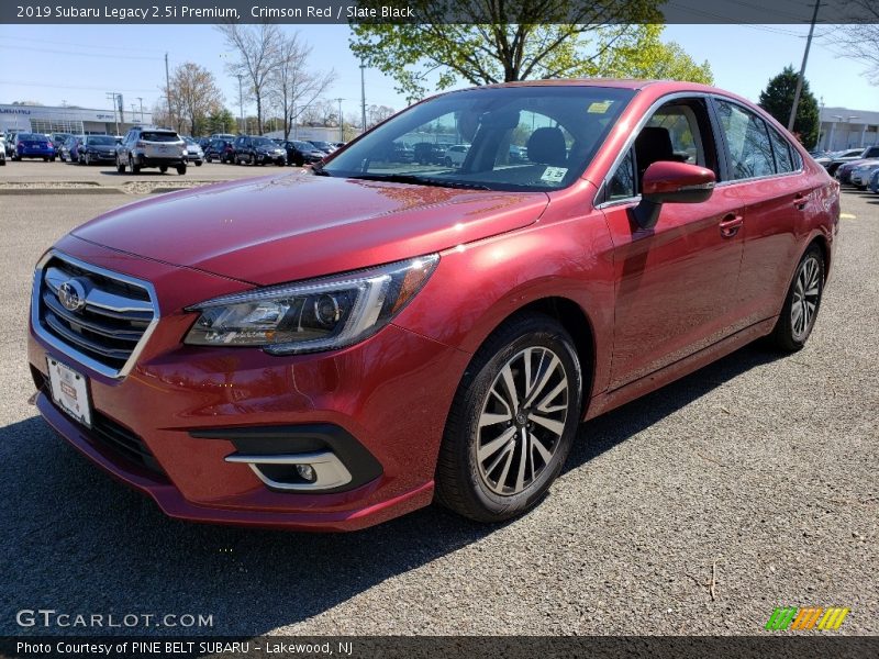 Crimson Red / Slate Black 2019 Subaru Legacy 2.5i Premium