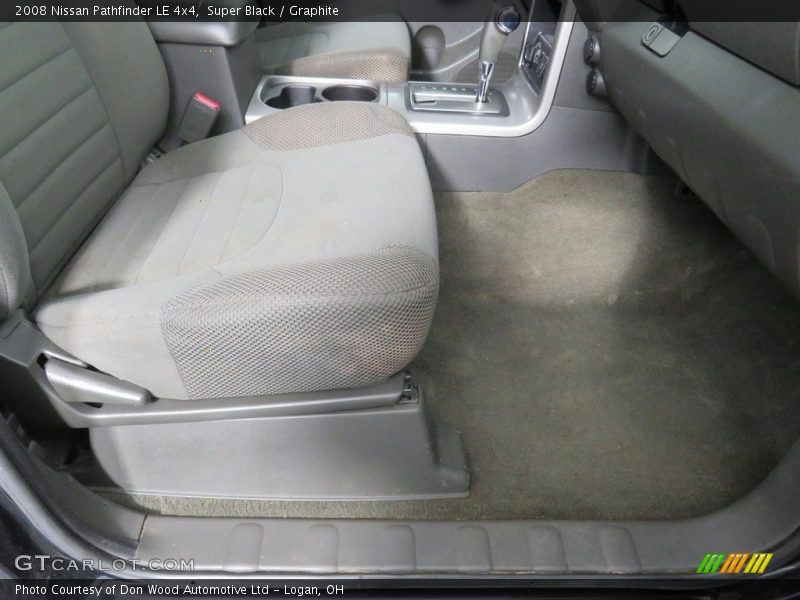 Super Black / Graphite 2008 Nissan Pathfinder LE 4x4