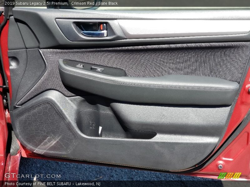 Crimson Red / Slate Black 2019 Subaru Legacy 2.5i Premium