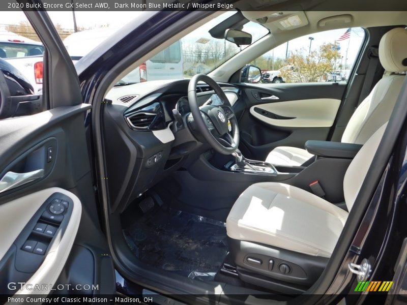 Dark Moon Blue Metallic / Whisper Beige 2020 Buick Encore GX Select AWD