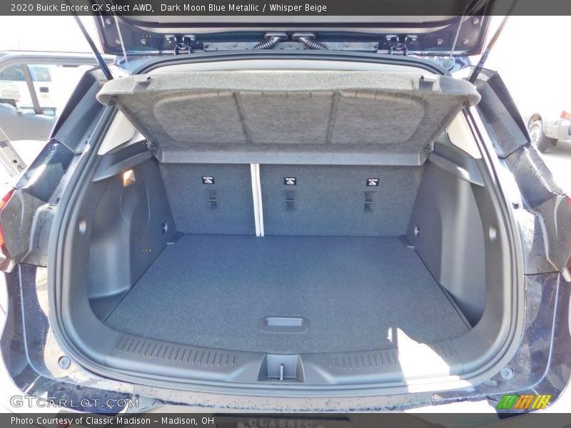 Dark Moon Blue Metallic / Whisper Beige 2020 Buick Encore GX Select AWD
