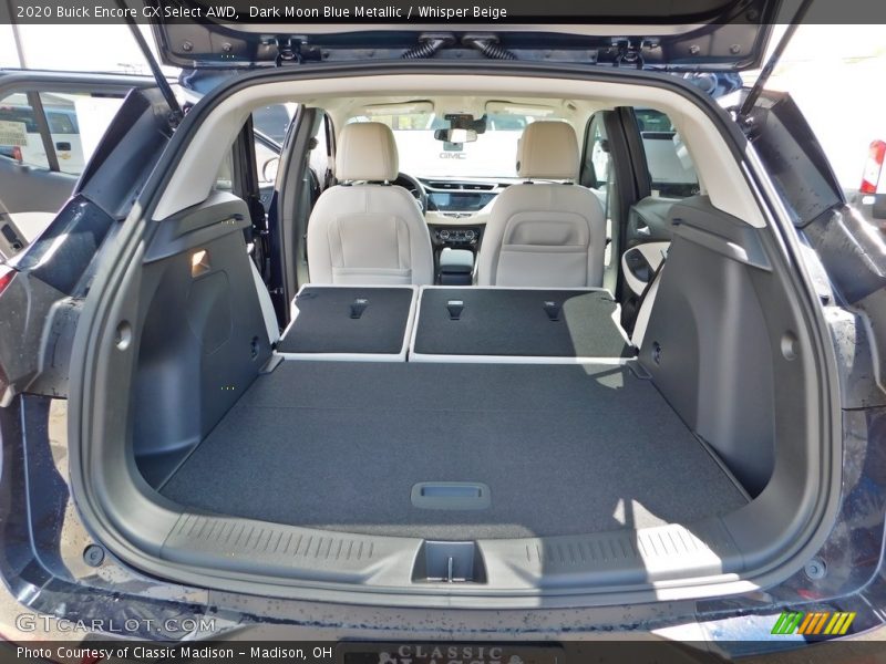 Dark Moon Blue Metallic / Whisper Beige 2020 Buick Encore GX Select AWD