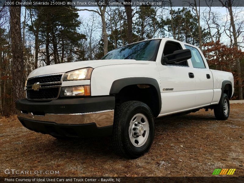 Summit White / Dark Charcoal 2006 Chevrolet Silverado 2500HD Work Truck Crew Cab