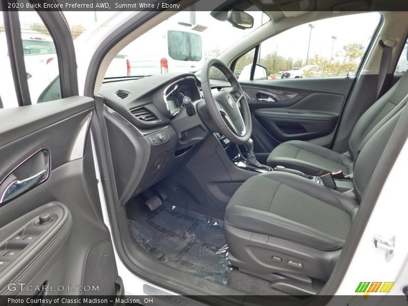 Summit White / Ebony 2020 Buick Encore Preferred AWD