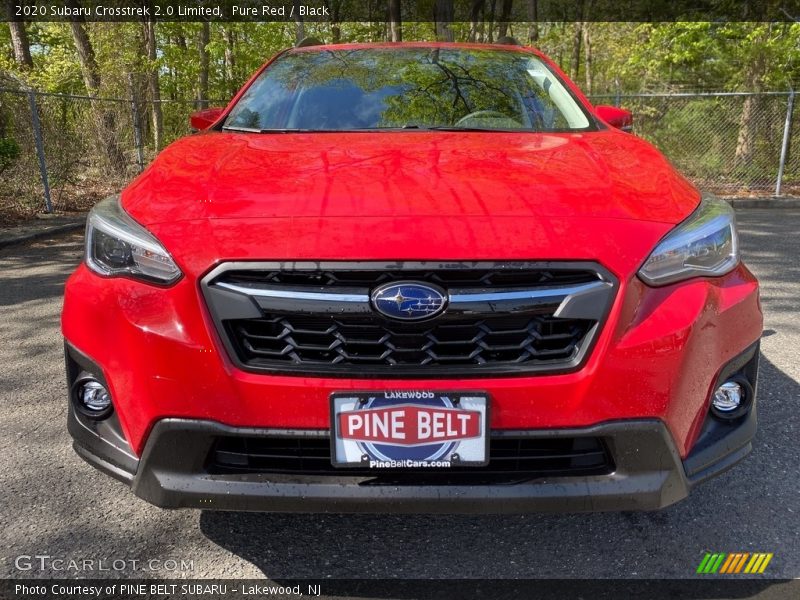 Pure Red / Black 2020 Subaru Crosstrek 2.0 Limited