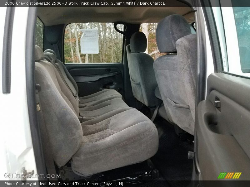 Rear Seat of 2006 Silverado 2500HD Work Truck Crew Cab